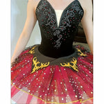 Robe tutu pour filles-Robe de danse bouffante de ballerine professionnelle pour petites filles, idéale pour les spectacles de scène - 37455924199607 - 37455924199607