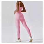 One-Piece Seamless Yoga Suit Stretch Bodysuit Fitness Workout Gym Dance Clothes for Women - DancerInn - 27324550021303 - 27324550021303