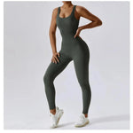 One-Piece Seamless Yoga Suit Stretch Bodysuit Fitness Workout Gym Dance Clothes for Women - DancerInn - 27324589965495 - 27324589965495