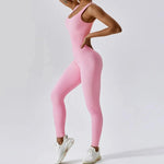 One-Piece Seamless Yoga Suit Stretch Bodysuit Fitness Workout Gym Dance Clothes for Women - DancerInn - 27324549103799 - 27324549103799