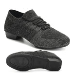 Dance Shoes for Jazz Dance Salsa Dance Shoes for Women Knitted Latin Ballroom Practice Shoes DancerInn - 32173797179575 - 32173797179575