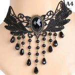 halloween gothic choker necklace - 36228037836983 - 36228037836983