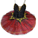 Robe tutu pour filles-Robe de danse bouffante de ballerine professionnelle pour petites filles, idéale pour les spectacles de scène - 37455924134071 - 37455924134071