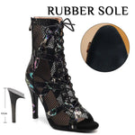 Leopard Print High Heel Sandals - Women's Dance Heels Shoes for Latin Jazz Tango Salsa Pole Dance DancerInn - 32166731153591 - 32166731153591