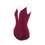 Adult Women's Gymnastics Leotard Ballet Camisole V-Neck Training Suit with Removable Pads BAT2901 - DancerInn - 29413035507895 - 29413035507895