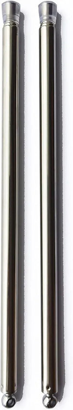 Portable Telescopic Silver Sticks for Belly Dance Isis Wings - DancerInn - 26109183852727 - 26109183852727