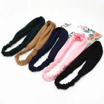 Knot Headbands For Women - Soft Elastic Cross Knot Vintage Headband for Yoga and Ballet Dance - DancerInn  - 32239469101239 - 32239469101239