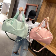 Women’s Waterproof Gym Bag with Dry Wet Separation Shoulder Strap for Fitness Training Travel Dance - DancerInn