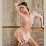 Fringe Dance Skirt - Multicolor Tassel Skirts with Built-in Shorts for Latin Dance ZYMOZYM - 32140114395319 - 32140114395319