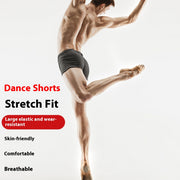 Mens Ballet Shorts - Lightweight Breathable Dance Shorts for Men Perfect for Performance Workout and Training - DancerInn