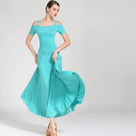 formal spaghetti strap short sleeve ball gown for ladies - 37436023374007 - 37436023374007