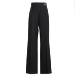 Boys Dance Trousers - Professional Boys Ballroom Pants for Latin, Tango & Samba - Elastic Waist, Breathable, Loose Fit for Training & Competition - DancerInn Black / 3XL - 32993788199095 - 32993788199095