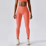 Women Athletic High Waist Leggings Seamless Yoga Gym Tights Stretchy Fitness Activewear Pants - DancerInn