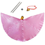 Professional Egyptian Belly Dance Costume ISIS Wings with Sticks for Women and Children - DancerInn - 26552565498039 - 26552565498039