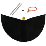 Professional Egyptian Belly Dance Costume ISIS Wings with Sticks for Women and Children - DancerInn - 26552565924023 - 26552565924023