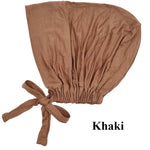 Elegant Soft Modal Muslim Turban Hat with Inner Hijab Cap for Women - DancerInn - 26749207183543 - 26749207183543