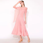 ballroom dress women chiffon hem - 38237318414519 - 38237318414519