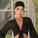 black hair band elastic - DancerInn.com - 35171659448503 - 35171659448503