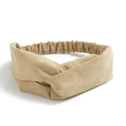 Knot Headbands For Women - Soft Elastic Cross Knot Vintage Headband for Yoga and Ballet Dance - DancerInn 04