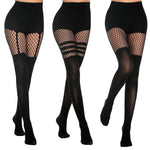 black fishnet tights for women - 36199527415991 - 36199527415991