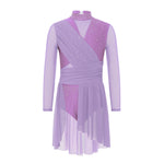 side split dance dress for girls - 36757855240375 - 36757855240375