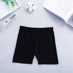 Girls Dance Underwear - 6pcs Solid Color Elastic Waist Toddler Kds Bike Shorts Leggings for 2-10 Years - DancerInn  - 32918993371319 - 32918993371319