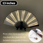 flashing party hand fan - 37602255044791 - 37602255044791