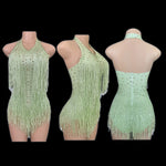 red rhinestone bodysuit - 38490055114935 - 38490055114935