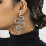 black snake earring for party - 36339412467895 - 36339412467895