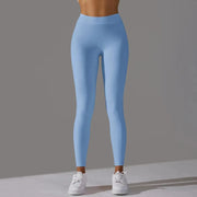 Women High Waist Butt Lifting V Butt Push Up Shaping Toning Sculpting Slimming Yoga Gym Fitness Center Exercise Leggings - DancerInn