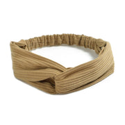 Knot Headbands For Women - Soft Elastic Cross Knot Vintage Headband for Yoga and Ballet Dance - DancerInn 33