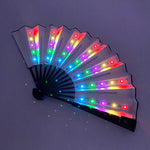 foldable light up folding fan - 37602255798455 - 37602255798455