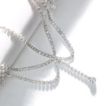 Rhinestne Headbands - Crystal Bridal Headpiece Bohemian Chain Forehead Jewelry for Indian Style Wedding Hair - DancerInn  - 32258543845559 - 32258543845559