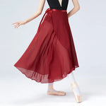 long ballet wrap skirt black - 36095554715831 - 36095554715831