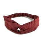 Knot Headbands For Women - Soft Elastic Cross Knot Vintage Headband for Yoga and Ballet Dance - DancerInn 38 - 32239470117047 - 32239470117047