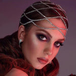 Crystal Headband Gatsby Headpiece Vintage Rhinestone Multilayer Belly Dance Hair Accessories DancerInn - 32230179995831 - 32230179995831