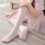 Ballet Dance Tights Girls Footed Soft Comfortable High Elasticity Fade-resistant Tights - DancerInn  - 33348379476151 - 33348379476151