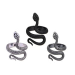 hip hop rings for men women open band snake rings - 36255901778103 - 36255901778103