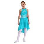 kids figure skating ballet costume dress - 36082057937079 - 36082057937079