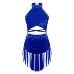 Ballet Dress Girl - Sleeveless Rhinestones Ballet Leotards for Girls Gymnastics, Ice Skating,  Lyrical, Latin & Contemporary Dance - DancerInn Kids Ballet Dresses - 32790020915383 - 32790020915383