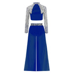 dance crop tops girls stage costume - 36607274483895 - 36607274483895