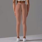 Women High Waist Butt Lifting V Butt Push Up Shaping Toning Sculpting Slimming Yoga Gym Fitness Center Exercise Leggings - DancerInn - 27045770690743 - 27045770690743