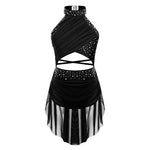 Ballet Dress Girl - Sleeveless Rhinestones Ballet Leotards for Girls Gymnastics, Ice Skating,  Lyrical, Latin & Contemporary Dance - DancerInn Kids Ballet Dresses - 32790021046455 - 32790021046455