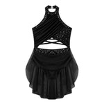 Ballet Dress Girl - Sleeveless Rhinestones Ballet Leotards for Girls Gymnastics, Ice Skating,  Lyrical, Latin & Contemporary Dance - DancerInn Kids Ballet Dresses - 32790020817079 - 32790020817079