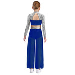 girls dance top open back sequin - 36607274418359 - 36607274418359