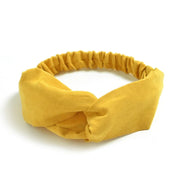 Knot Headbands For Women - Soft Elastic Cross Knot Vintage Headband for Yoga and Ballet Dance - DancerInn 09
