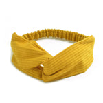 Knot Headbands For Women - Soft Elastic Cross Knot Vintage Headband for Yoga and Ballet Dance - DancerInn 24 - 32239470018743 - 32239470018743