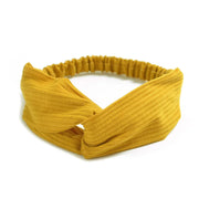 Knot Headbands For Women - Soft Elastic Cross Knot Vintage Headband for Yoga and Ballet Dance - DancerInn 24