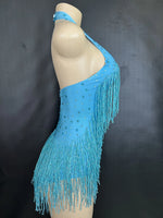 halter style rhinestone body suit - 38490054623415 - 38490054623415