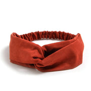 Knot Headbands For Women - Soft Elastic Cross Knot Vintage Headband for Yoga and Ballet Dance - DancerInn 17